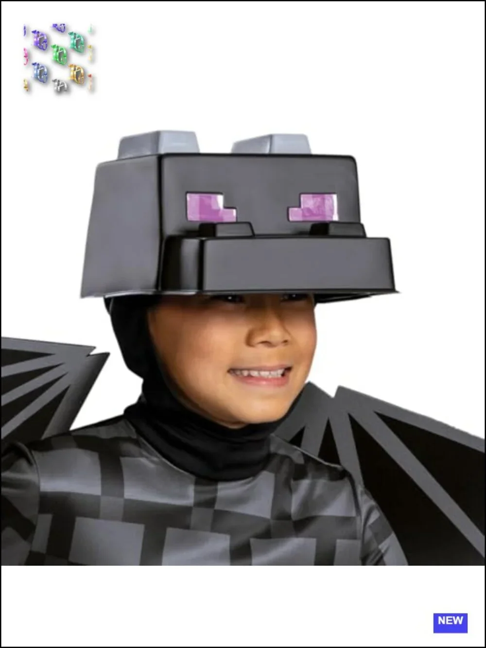 Official Minecraft Ender Dragon Costume for Kids with Headpiece, Armor, Wings,